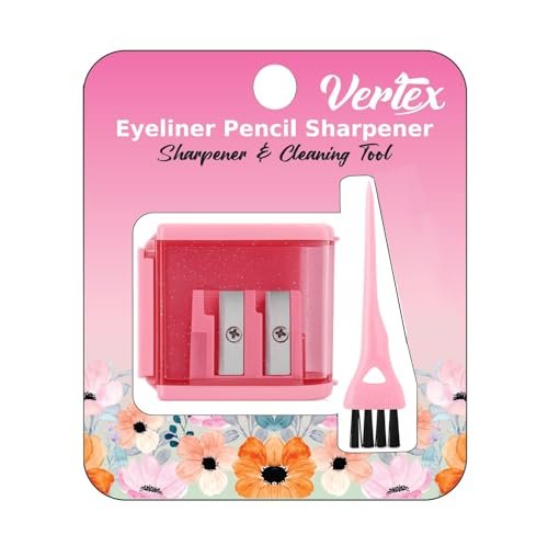 Vertex Bronze Eyeliner Pencil Sharpener – Perfect for Eye & Lip Liners, Large Brow Pencils, and Angled Wing Tips - görsel 10