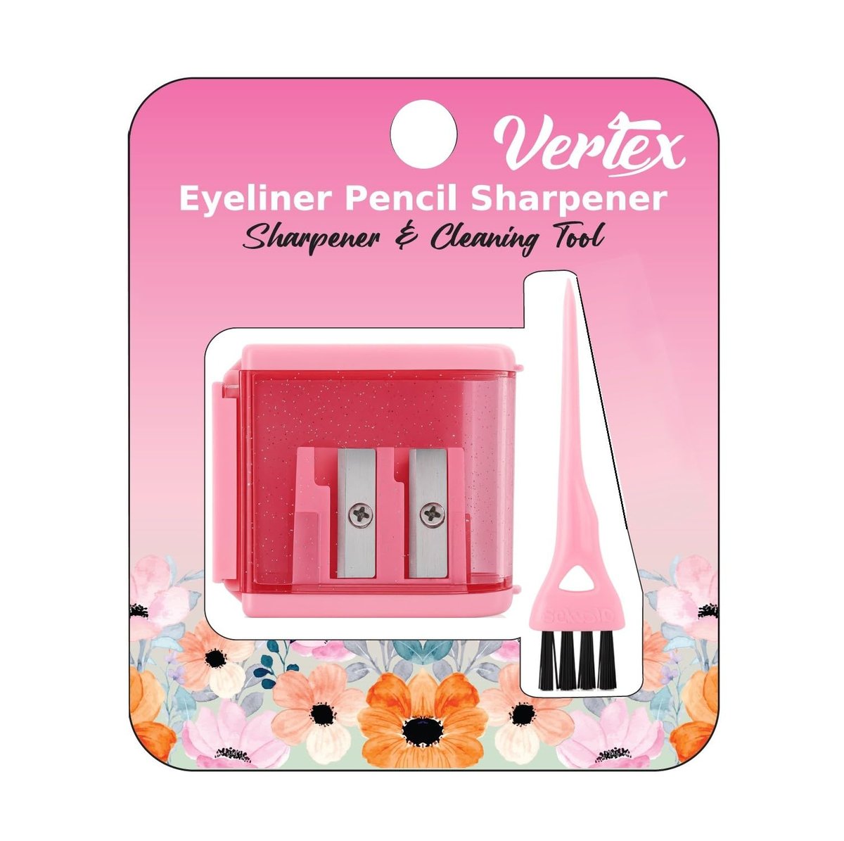 Vertex Bronze Eyeliner Pencil Sharpener – Perfect for Eye & Lip Liners, Large Brow Pencils, and Angled Wing Tips - görsel 9
