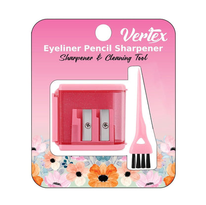 Vertex Bronze Eyeliner Pencil Sharpener – Perfect for Eye & Lip Liners, Large Brow Pencils, and Angled Wing Tips