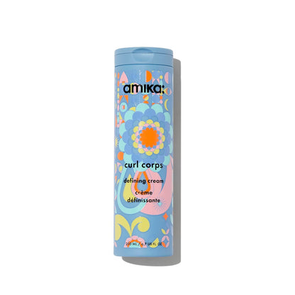 Amika Curl Corps Defining Cream – 200ml | Hydrating Styling Cream for Defined Curls & Waves Avelisse