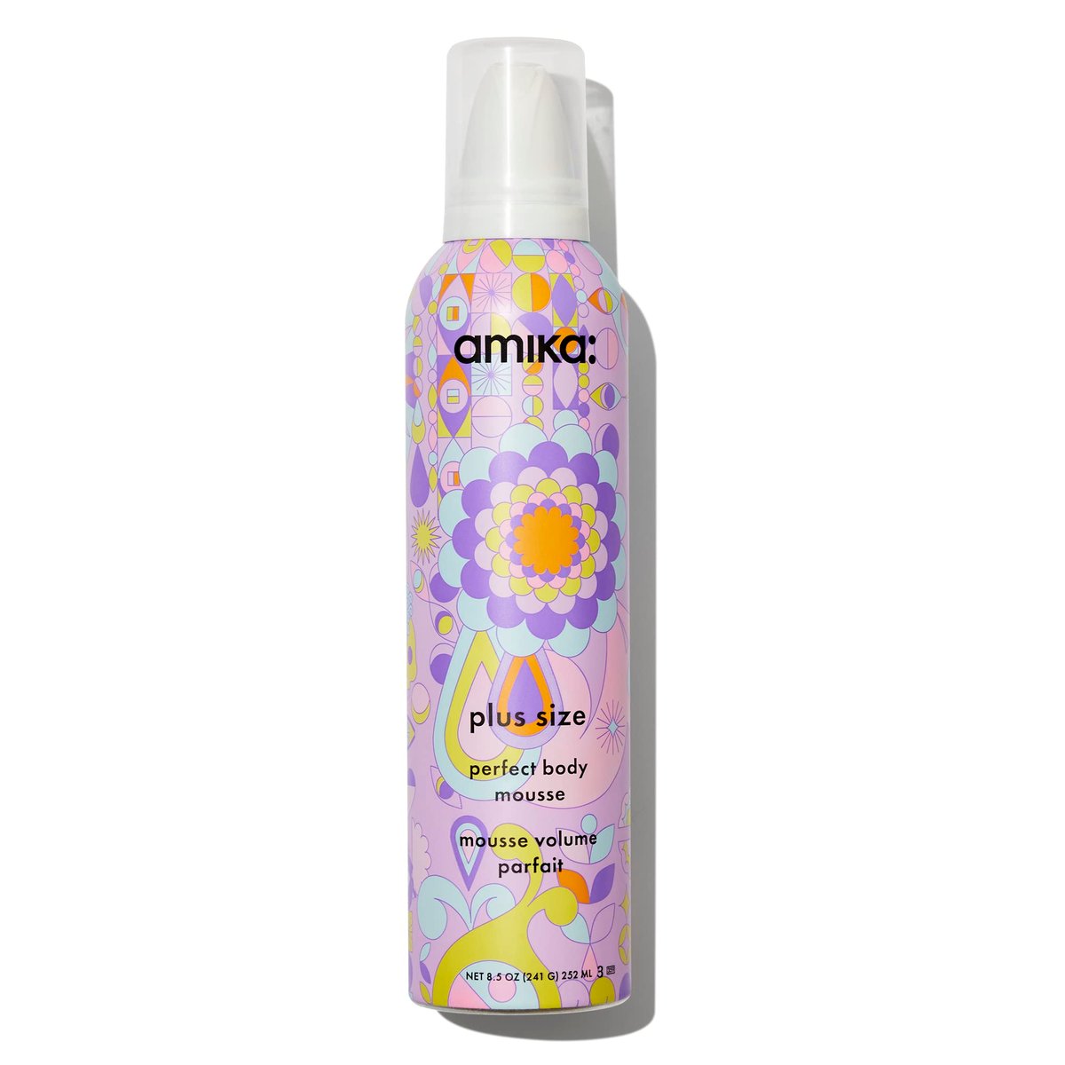 Amika Plus Size Perfect Body Hair Mousse - 8.5 oz for Voluminous, Bouncy Hair - görsel 1