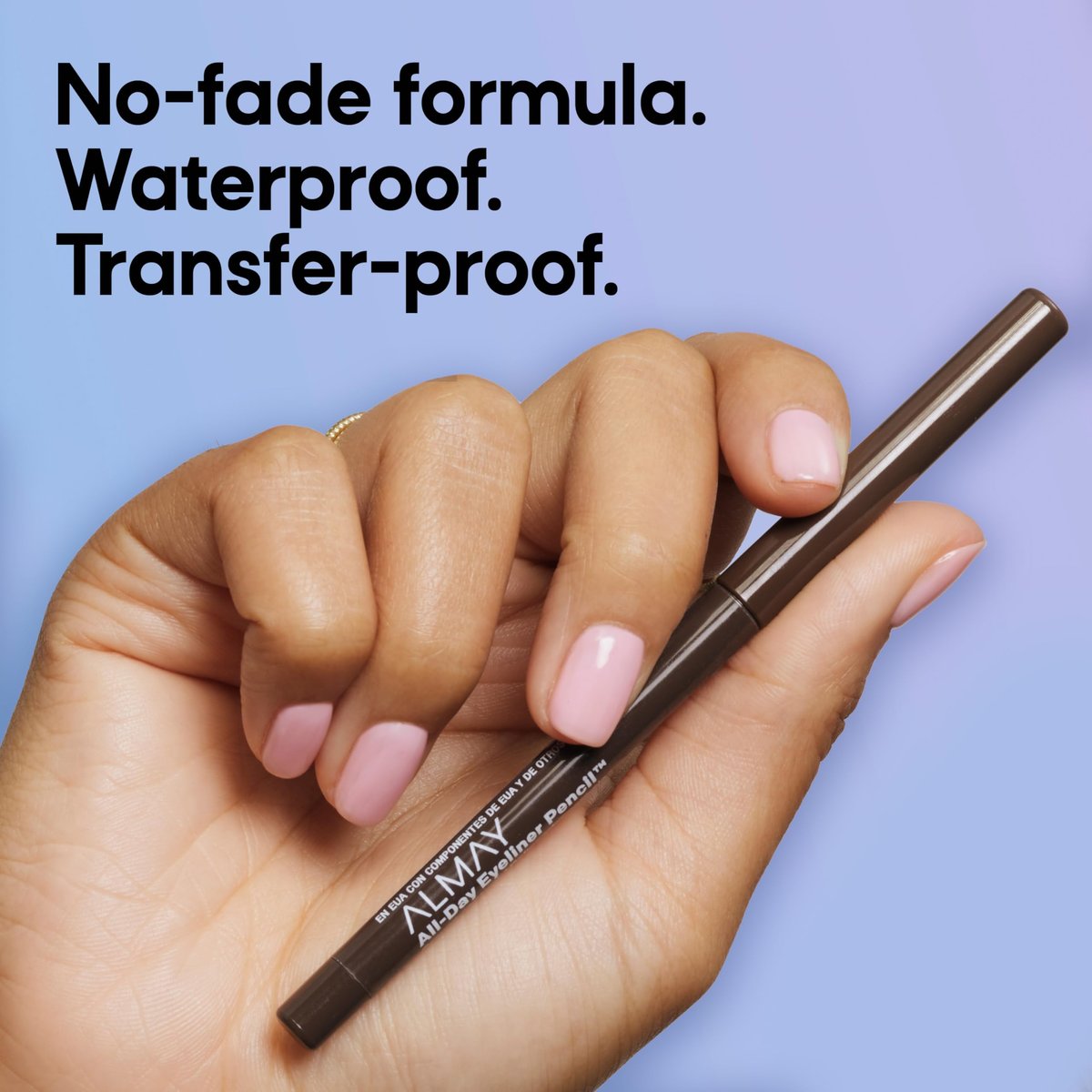 Almay All-Day Eyeliner Pencil - Black Amethyst - Hypoallergenic, Cruelty-Free, Long Wearing & Water Resistant - görsel 12