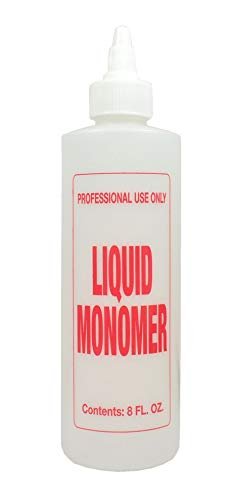 Soft 'n Style B65 Empty Bottle for Liquid Monomer - 8 oz - görsel 1