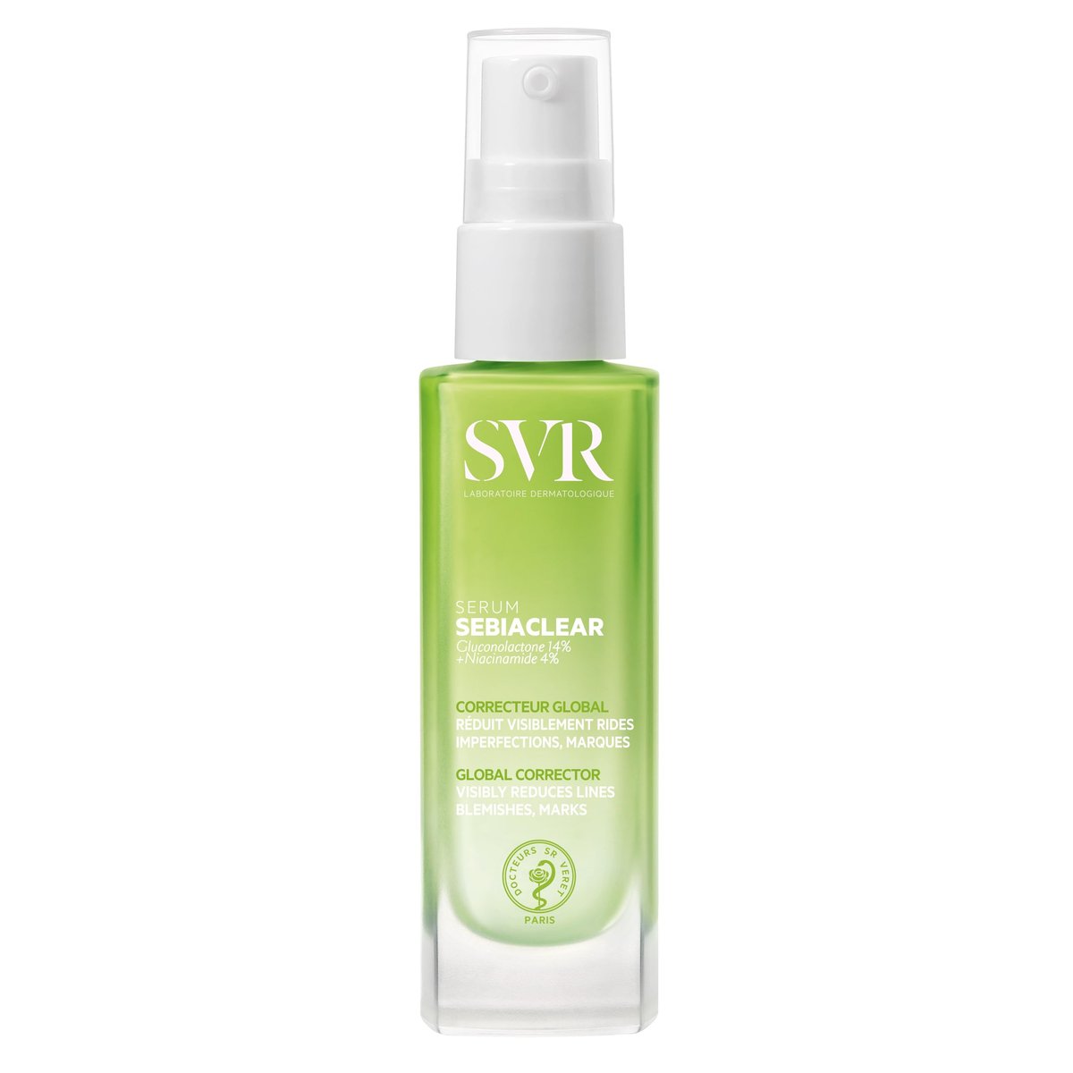 SVR Sebiaclear Face Serum - Retinol Alternative with Niacinamide & Hyaluronic Acid for Sensitive Oily Skin, Reduce Fine Lines & Breakouts, 1 fl.oz Avelisse