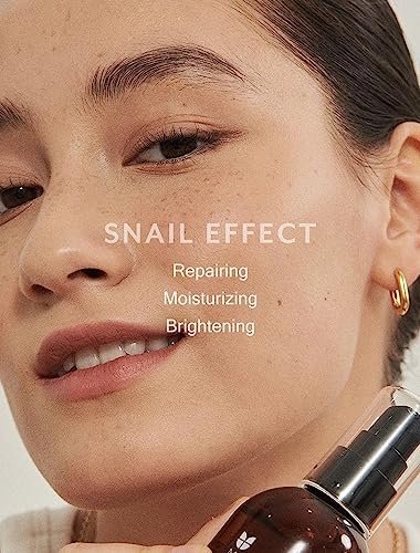 MIZON Snail Repair Intensive Essence – Snail Mucin Serum with Adenosine, Hyaluronic Acid & Centella Asiatica for Smooth, Youthful Skin (3.38 fl oz) Avelisse