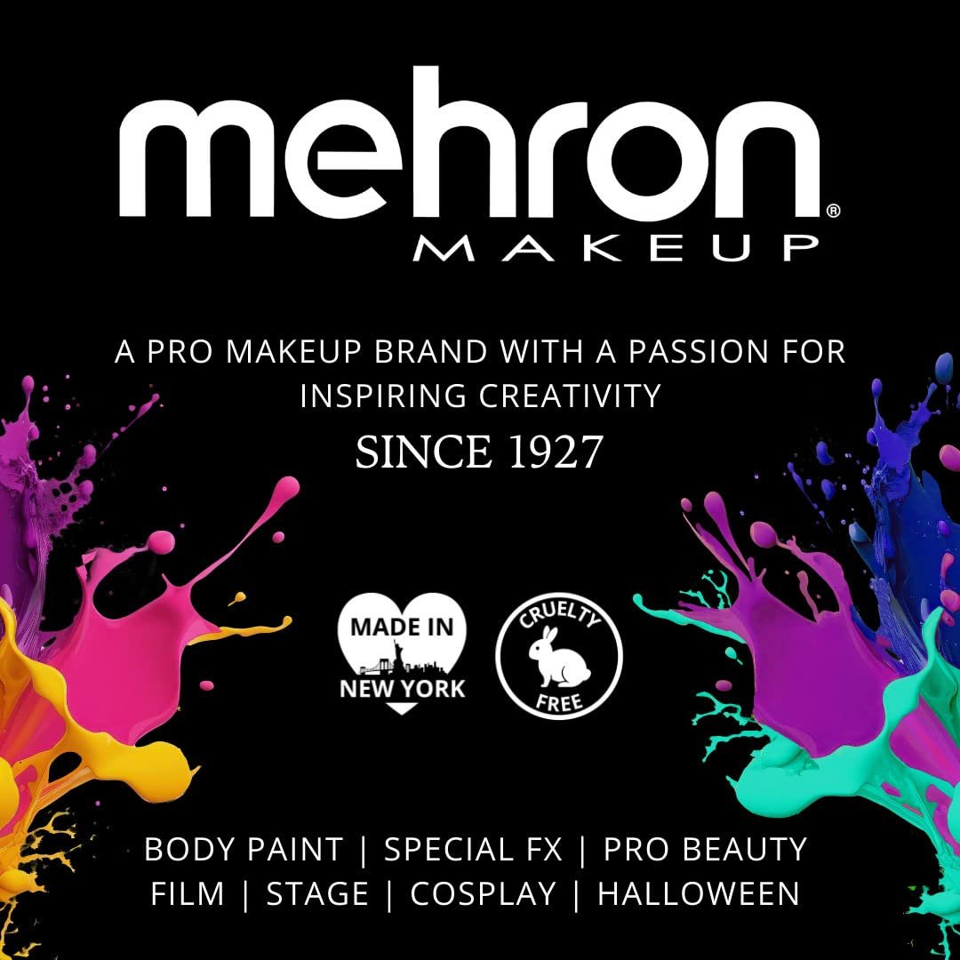 Mehron Makeup Colorset Powder – Translucent Setting Powder for Special Effects, Halloween & Film (0.5 oz / 14 g) - görsel 12