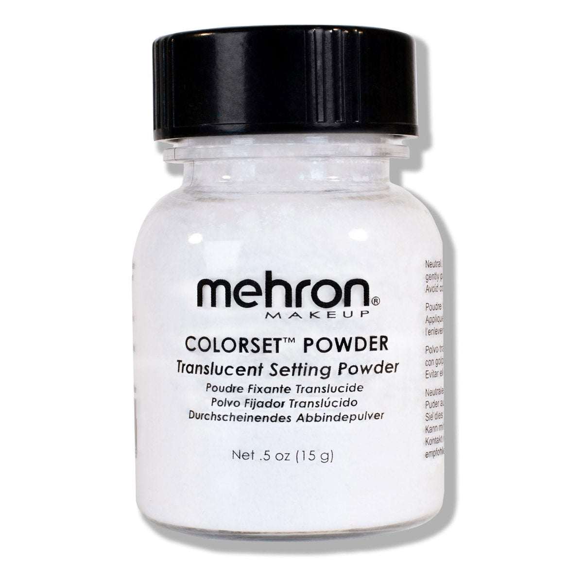 Mehron Makeup Colorset Powder – Translucent Setting Powder for Special Effects, Halloween & Film (0.5 oz / 14 g) - görsel 2