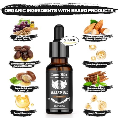 Ultimate Beard Kit for Men – 11 Piece Grooming & Care Set with Sandalwood Beard Oil, Balm, Wash, Conditioner, Brush, Comb & Scissors – Perfect Gift for Dad, Husband, Him Avelisse