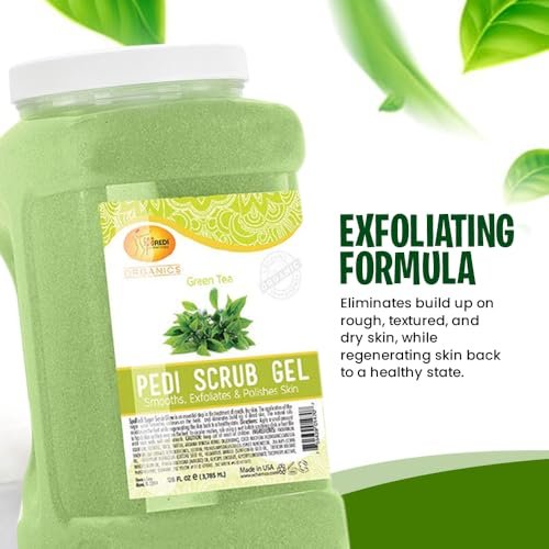 SPA REDI Exfoliating Body & Foot Scrub | Dual-Action Exfoliating & Hydrating Treatment – 128 oz Avelisse
