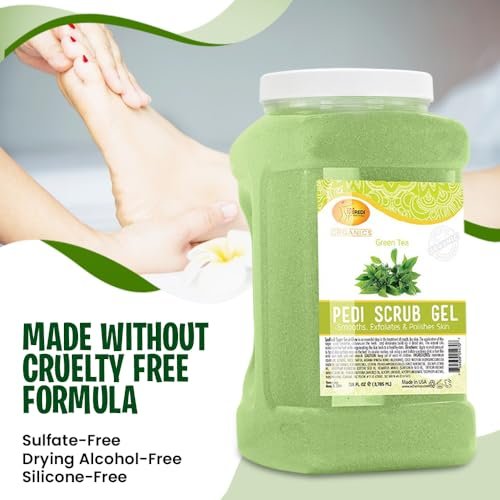 SPA REDI Exfoliating Body & Foot Scrub | Dual-Action Exfoliating & Hydrating Treatment – 128 oz Avelisse