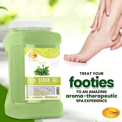 SPA REDI Exfoliating Body & Foot Scrub | Dual-Action Exfoliating & Hydrating Treatment – 128 oz Avelisse