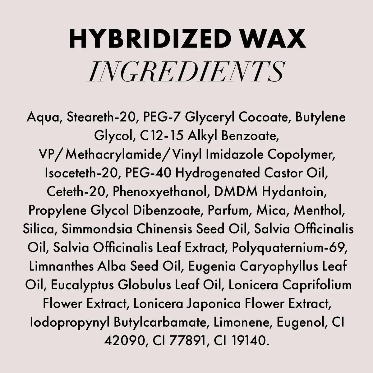 Hanz de Fuko Hybridized Wax – Medium Hold, Satin Shine Men's Hair Styling Wax (2 oz) Avelisse