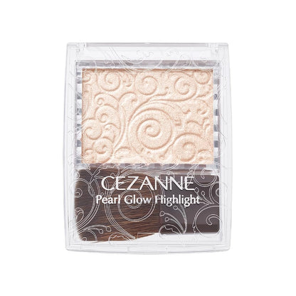 Cezanne Pearl Glow Highlight 01 Champagne Beige - 2.4g Highlighter for a Radiant Glow Avelisse