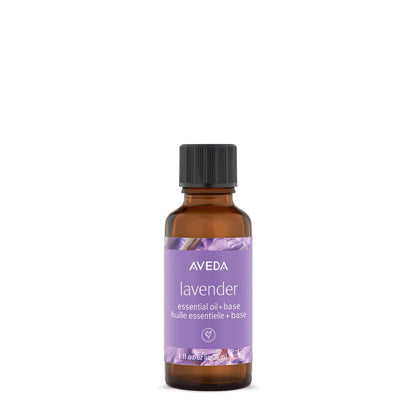 Aveda Lavender Essential Oil + Base – Calming Aroma for Body & Bath, 1 Fl Oz Avelisse