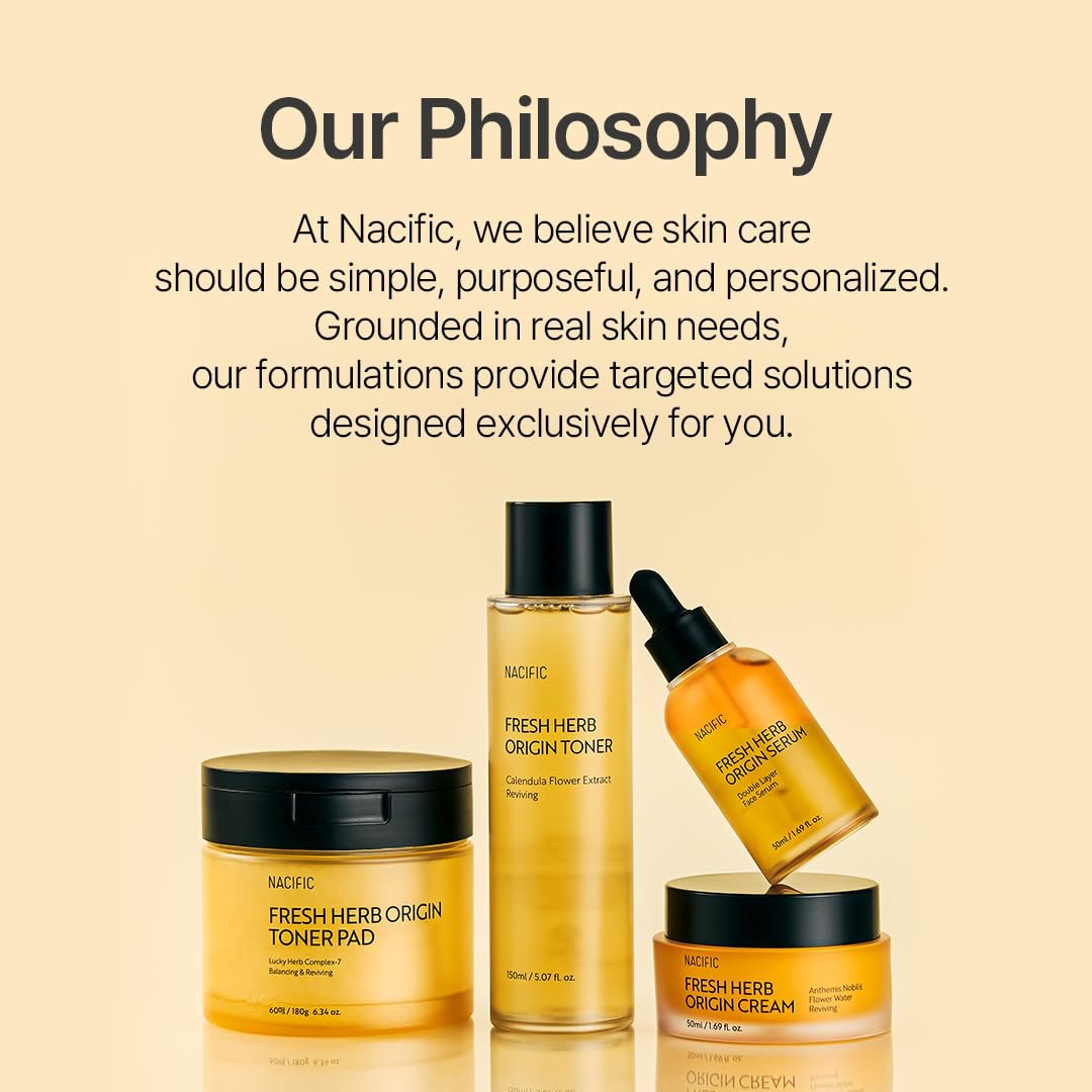 NACIFIC Fresh Herb Origin Facial Moisturizer – Vitamin B Radiance Cream for All Skin Types, 1.69 fl oz (50 ml) Avelisse