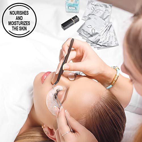 Ocim 100 Pairs Hydrogel Gel Under Eye Pads for Lash Extensions & Eyelash Tinting - görsel 10