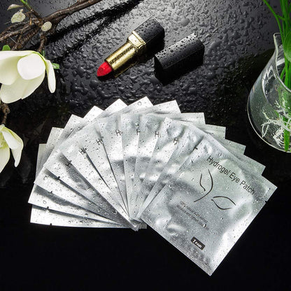 Ocim 100 Pairs Hydrogel Gel Under Eye Pads for Lash Extensions & Eyelash Tinting