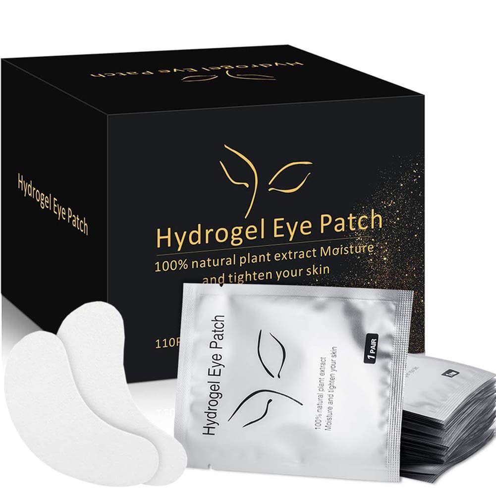 Ocim 100 Pairs Hydrogel Gel Under Eye Pads for Lash Extensions & Eyelash Tinting - görsel 1