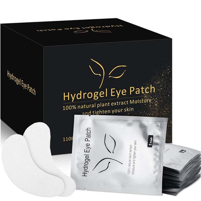Ocim 100 Pairs Hydrogel Gel Under Eye Pads for Lash Extensions & Eyelash Tinting