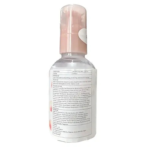 Momori Hair Milk Leave-In Treatment – Softening Hydration for Fine, Thin, and Tangle-Prone Hair (3.4 fl oz) Avelisse