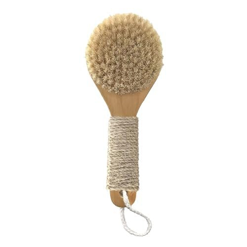Esker Dry Brush - Natural Wood Full Body Exfoliating Brush for Circulation & Energy Flow Avelisse