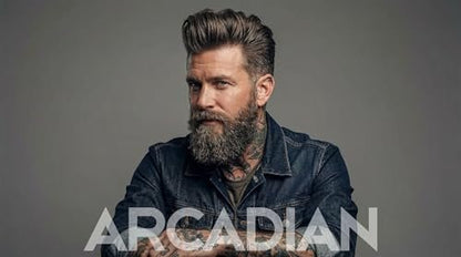Arcadian Grooming Matte Paste Hair Clay for Men – Vegan, Strong Hold, Natural Matte Finish (4 oz) Avelisse