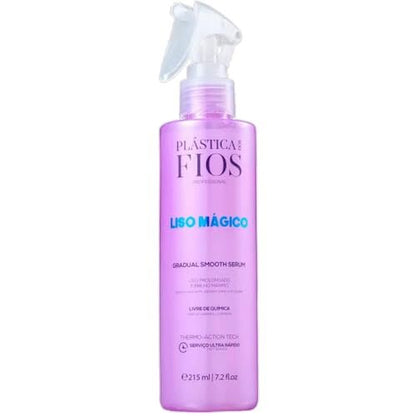 CADIVEU Plastica Dos Fios Liso Magico Gradual Smooth Serum with Comb (7.2 Fl Oz) Avelisse