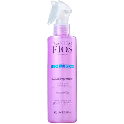 CADIVEU Plastica Dos Fios Liso Magico Gradual Smooth Serum with Comb (7.2 Fl Oz) Avelisse