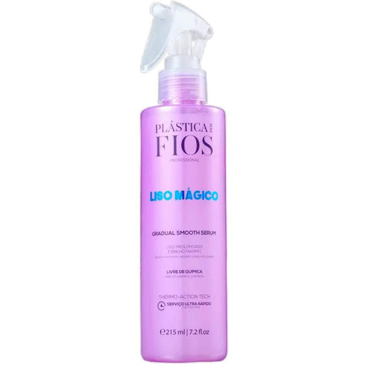 CADIVEU Plastica Dos Fios Liso Magico Gradual Smooth Serum with Comb (7.2 Fl Oz) Avelisse