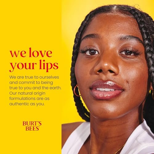 Burt's Bees 100% Natural Moisturizing Lip Balm, Vanilla Bean - 4 Tubes - görsel 12