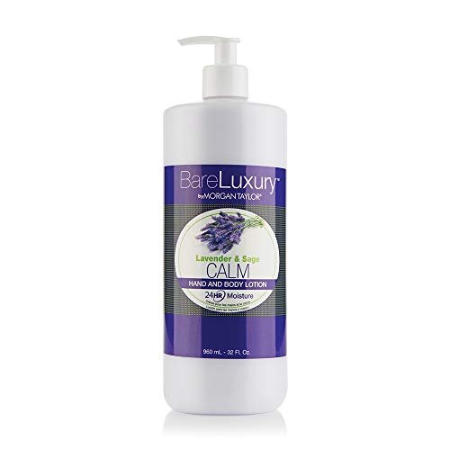 Morgan Taylor BareLuxury Calm Lavender & Sage Pump Lotion, 32 oz – Relaxing, Nourishing Body Moisturizer - görsel 2
