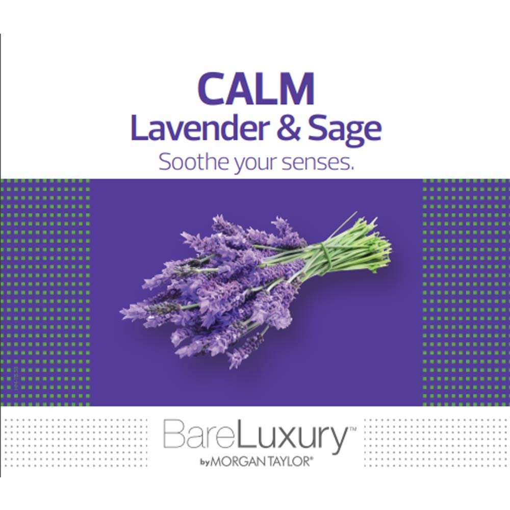 Morgan Taylor BareLuxury Calm Lavender & Sage Pump Lotion, 32 oz – Relaxing, Nourishing Body Moisturizer - görsel 3