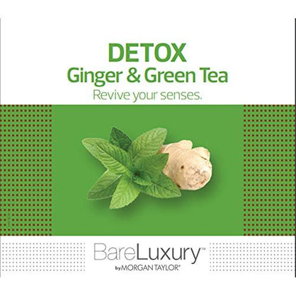 Morgan Taylor BareLuxury Detox Ginger & Green Tea Pump Lotion, 32 oz – Revitalizing & Purifying Lotion with Ginger & Green Tea Extracts for Clean, Nourished Skin