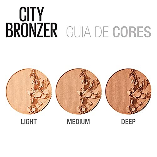 Maybelline New York City Bronzer Powder Makeup, Bronzer and Contour Powder, 300, 0.32 oz. - görsel 4