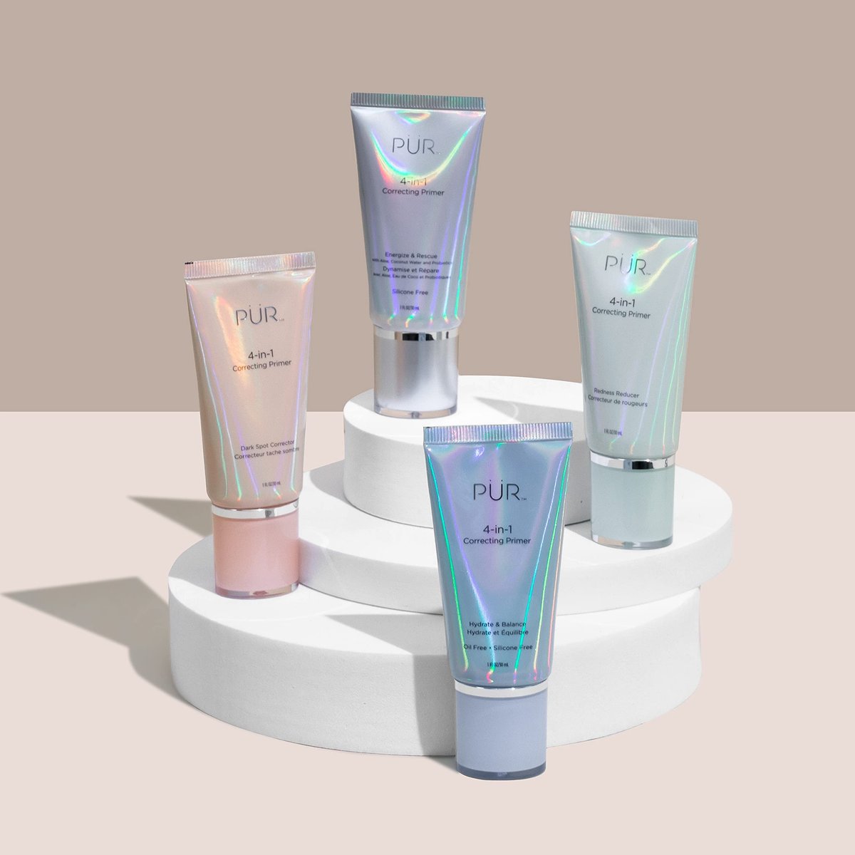 PÜR MINERALS 4-in-1 Correcting Primer Energize & Rescue - 1 oz Avelisse