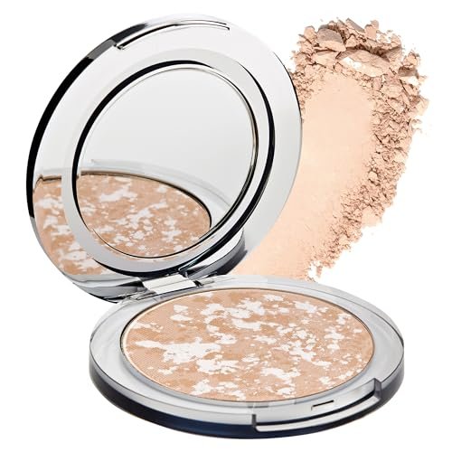 PÜR MINERALS Pressed Setting Powder Balancing Act - Translucent, Natural-Matte Finish for All Skin Tones, Cruelty-Free Avelisse