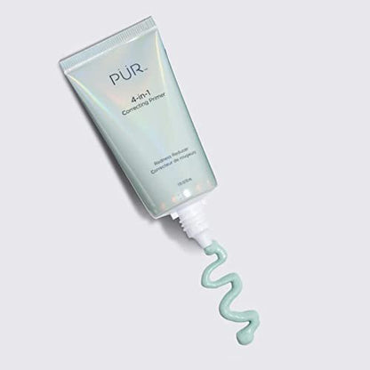 PÜR MINERALS 4-in-1 Correcting Primer - Redness Reducer - Color-Correcting Hydrating Face Primer - Vegan & Cruelty-Free Makeup Primer, 1 Fl Oz Avelisse