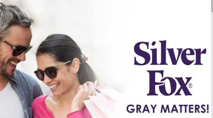 Silver Fox Style & Shine Hair Gel - Firm Hold, High Shine, Gray Hair Formula (1 Fl Oz) Avelisse