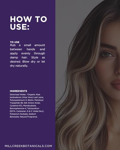Silver Fox Style & Shine Hair Gel - Firm Hold, High Shine, Gray Hair Formula (1 Fl Oz) Avelisse