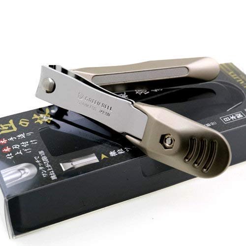 Green Bell G-1205 Takumi No Waza Nail Clipper – Stainless Steel Japanese Fingernail Clippers for Seniors & Arthritic Hands - görsel 4