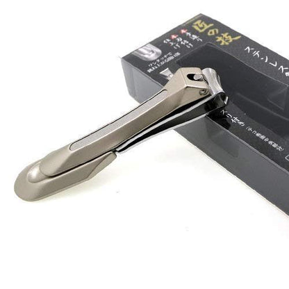 Green Bell Takumi No Waza Stainless Steel Nail Clipper (G-1205) with Built-in Nail File – Made in Japan