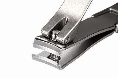 Green Bell Takumi No Waza Stainless Steel Nail Clipper (G-1205) with Built-in Nail File – Made in Japan