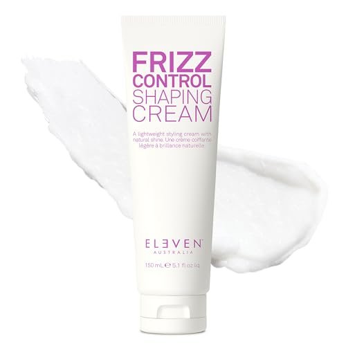 ELEVEN AUSTRALIA Frizz Control Shaping Cream – Defines Curls & Waves, Anti-Frizz Hair Styling Cream for Women & Men, Adds Shine, Smooths Flyaways, 5.1 fl oz Avelisse