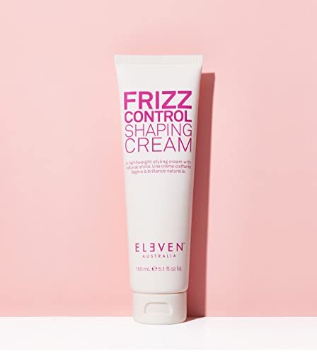 ELEVEN AUSTRALIA Frizz Control Shaping Cream – Defines Curls & Waves, Anti-Frizz Hair Styling Cream for Women & Men, Adds Shine, Smooths Flyaways, 5.1 fl oz Avelisse