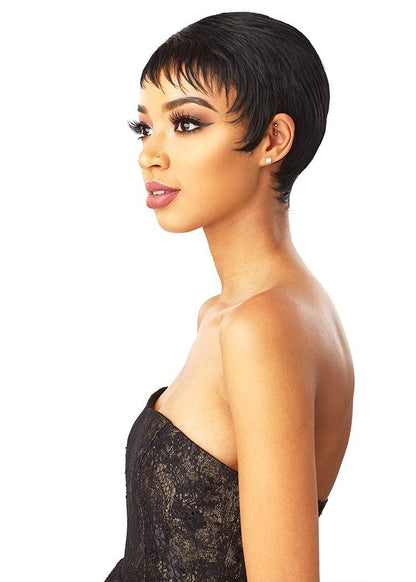 Sensationnel Instant Fashion Wig IFW Ruby - Burgundy Synthetic Quick On-the-Go Wig