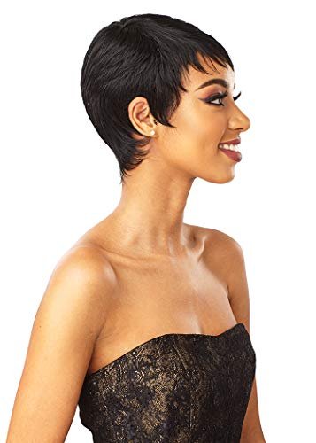 Sensationnel Instant Fashion Wig IFW Ruby - Burgundy Synthetic Quick On-the-Go Wig - görsel 7