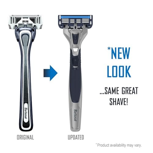Barbasol Ultra 6 Plus Value Pack: Premium 6-Blade Disposable Razors with Close Shave Technology (3 Packs, 9 Total Razors) Avelisse