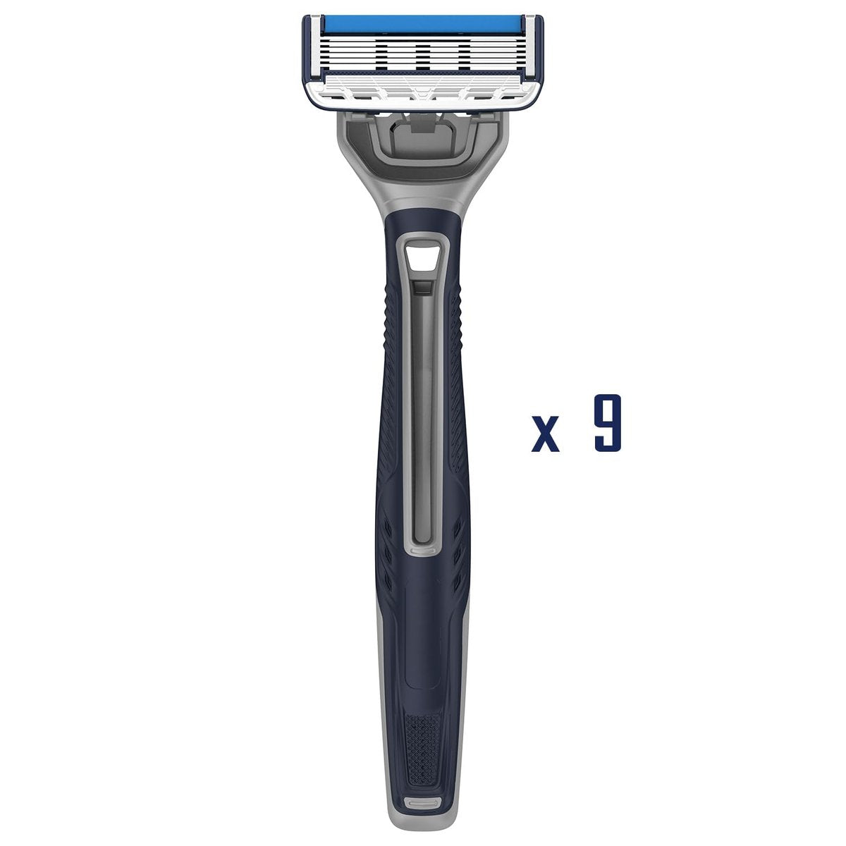 Barbasol Ultra 6 Plus Value Pack: Premium 6-Blade Disposable Razors with Close Shave Technology (3 Packs, 9 Total Razors) Avelisse
