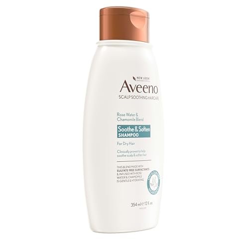 Aveeno Rose Water & Chamomile Hydrating Shampoo for Dry Hair, 12 fl oz - görsel 11