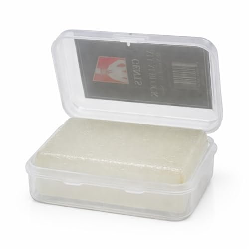 Gents Alum Block in Plastic Case – Upgrade Your Shave with Soothing Aftershave Solution for Razor Burn Relief, Travel-Friendly Durable Plastic Case, 3.5 Ounces (Pack of 3) - görsel 4
